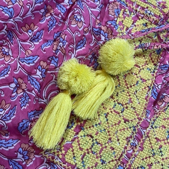 J. Crew Embroidered Cotton Voile Top in Block Print sz XS - Picture 7 of 12